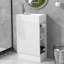 18.6" Bathroom Vanity With Sink, Cabinet With Door, Adjustable Paper Holder, Two-Tier Shelf, Left Or Right Orientation, Grey-1691963378