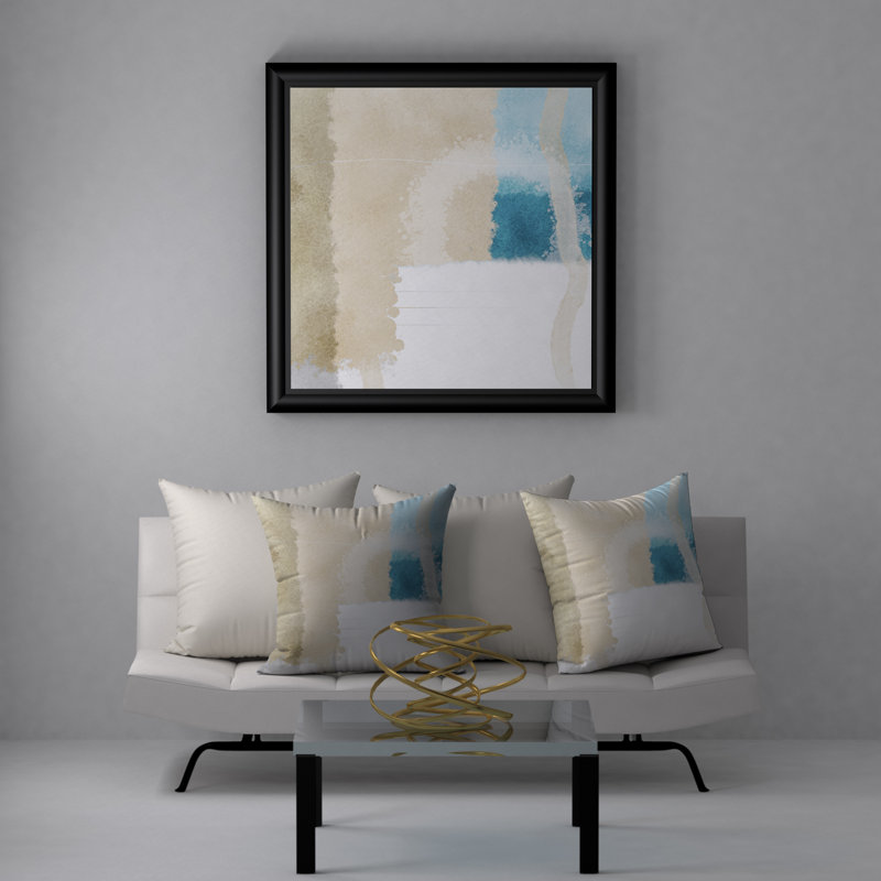 Reversible Throw Pillow, 24" x 24"