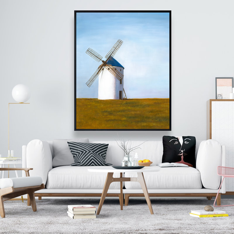 Grand moulin à vent, H 61,25 po x l 49,25 po