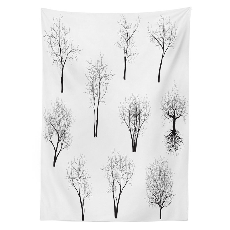 Not Monochrome Dining Linens, 140cm x 240cm