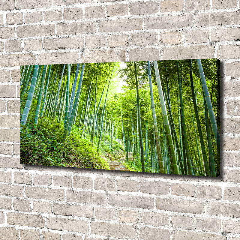 Bamboo Forest - No Frame Print on Canvas