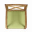 Chaise de salle à manger, 2 pièces avec 2 coussins, pour la cour, le bord de la piscine, le jardin