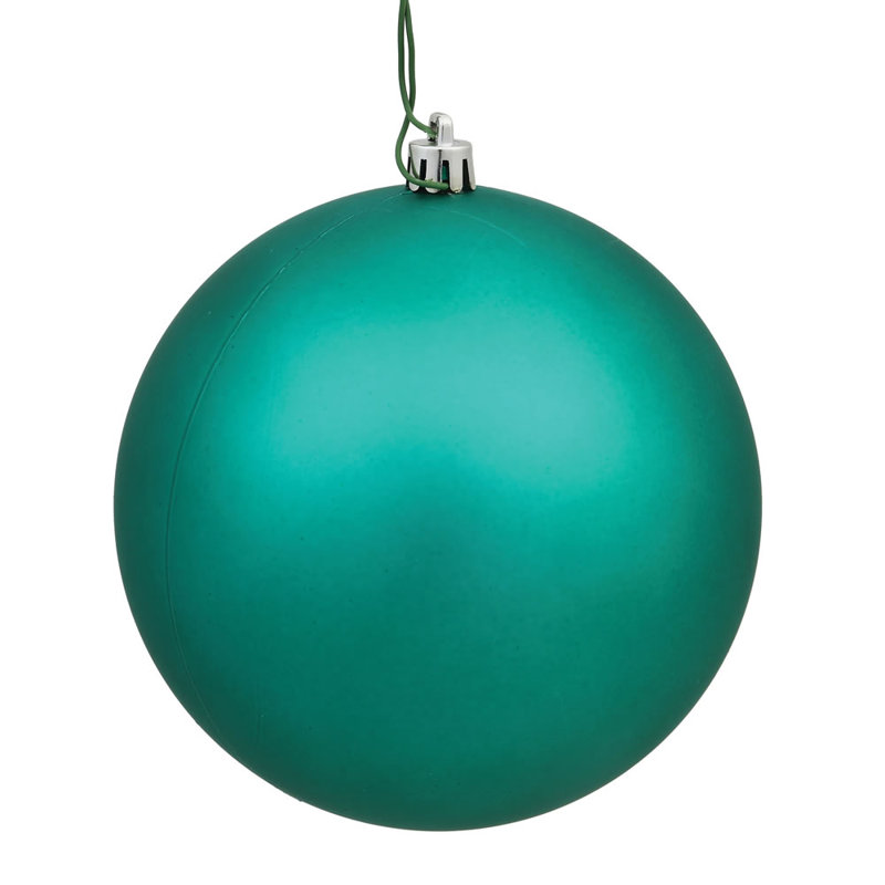 Boule incassable 2 po, Bleu sarcelle mat