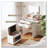 Flip-top Vanity Table,Compact/Mini Vanity,Mirror-integrated Dressing Table