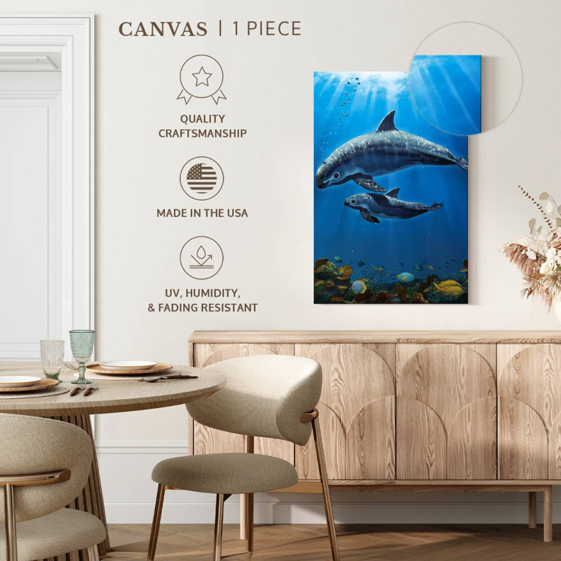 Brampt Vaquita Critically Endangered, 51" H x 34" W