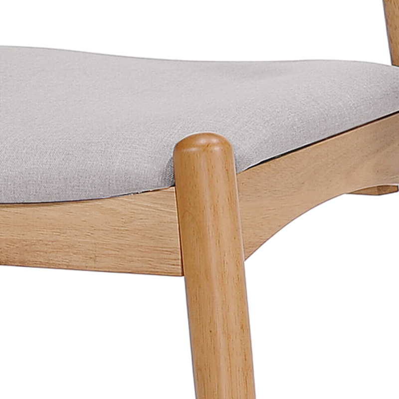Ensemble de salle à manger 5 pièces Aubray, Beige gris