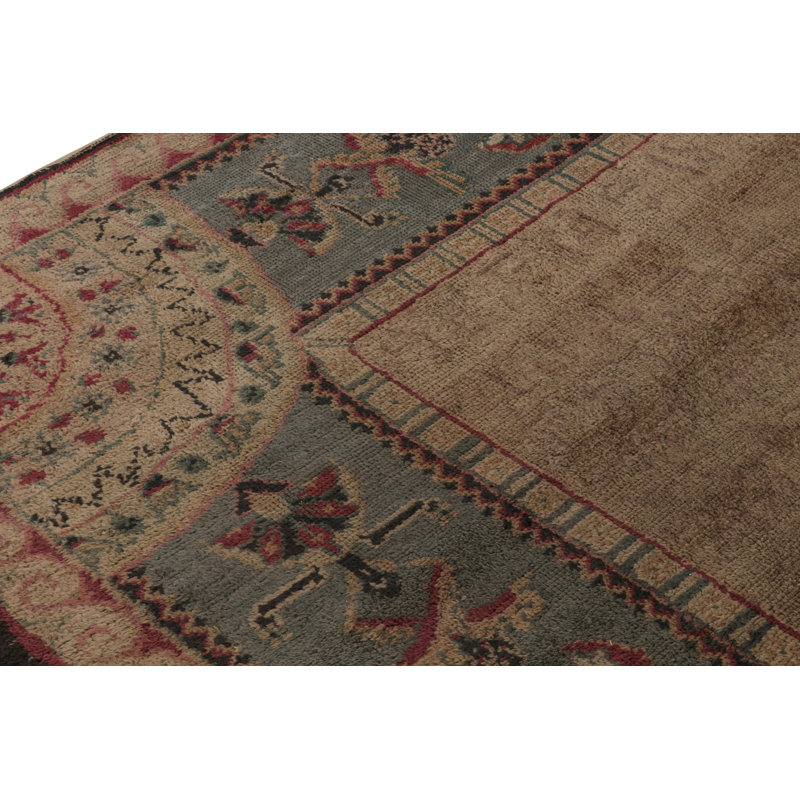 Wool Floral Area Rug