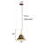 1-light Rustic Pendant Light