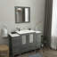  Ensemble de meuble-lavabo simple 54 "avec miroir-27042784