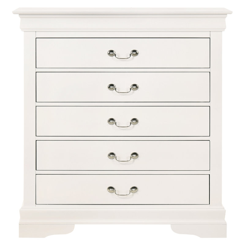 31 " W 5 - Drawer Dresser, White