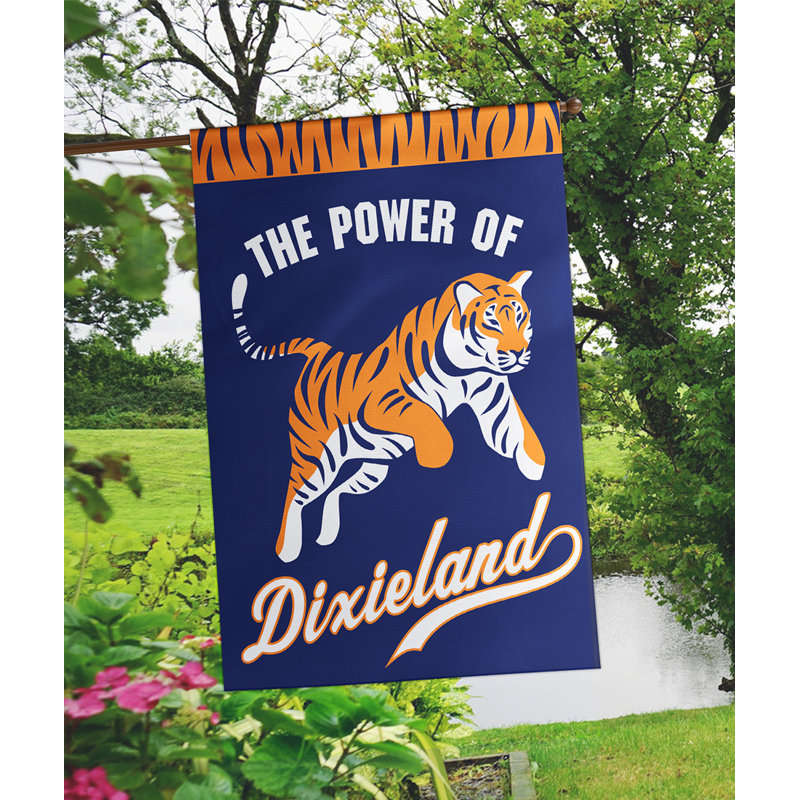 Flag Power Of Dixieland Polyester