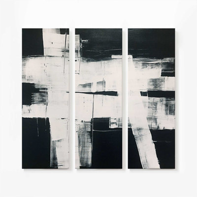 Impression sur toile Eclipsed Onyx Tangle II