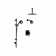 Graceline Thermostatic/Pressure Balanced Complete Shower System with Rough-in Valve