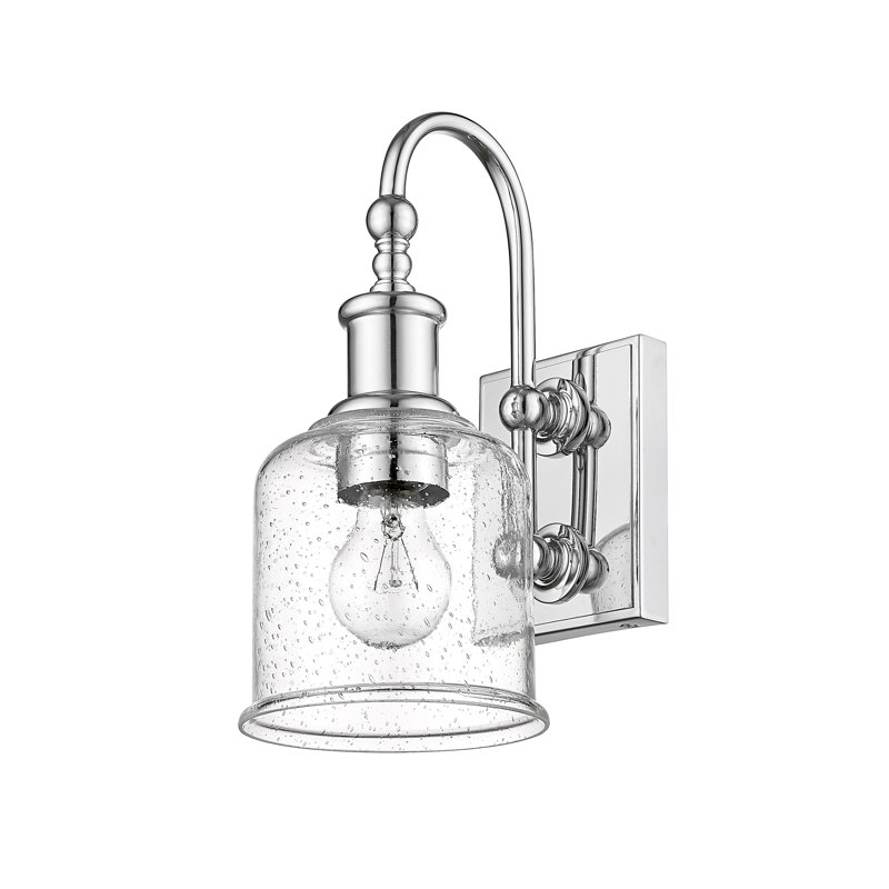 Luminaire de grange à intensité variable 1 lumière Weiss, Chrome