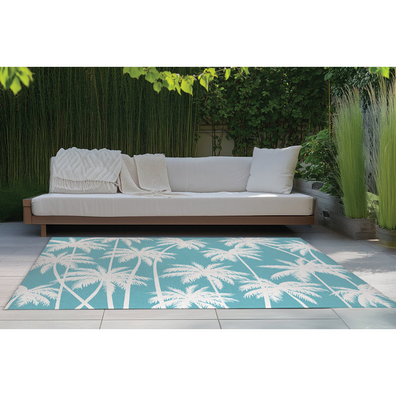 Tapis d'extérieur Palm, Rectangulaire 3 pi x 5 pi