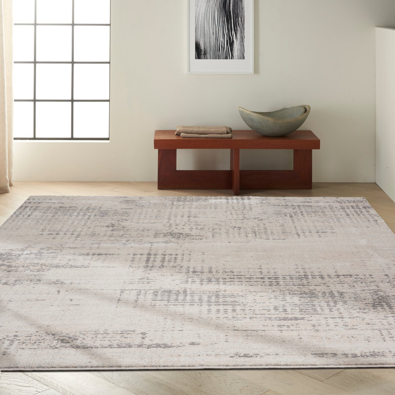 Claverton Abstract Area Rug, Rectangle 160 x 221cm
