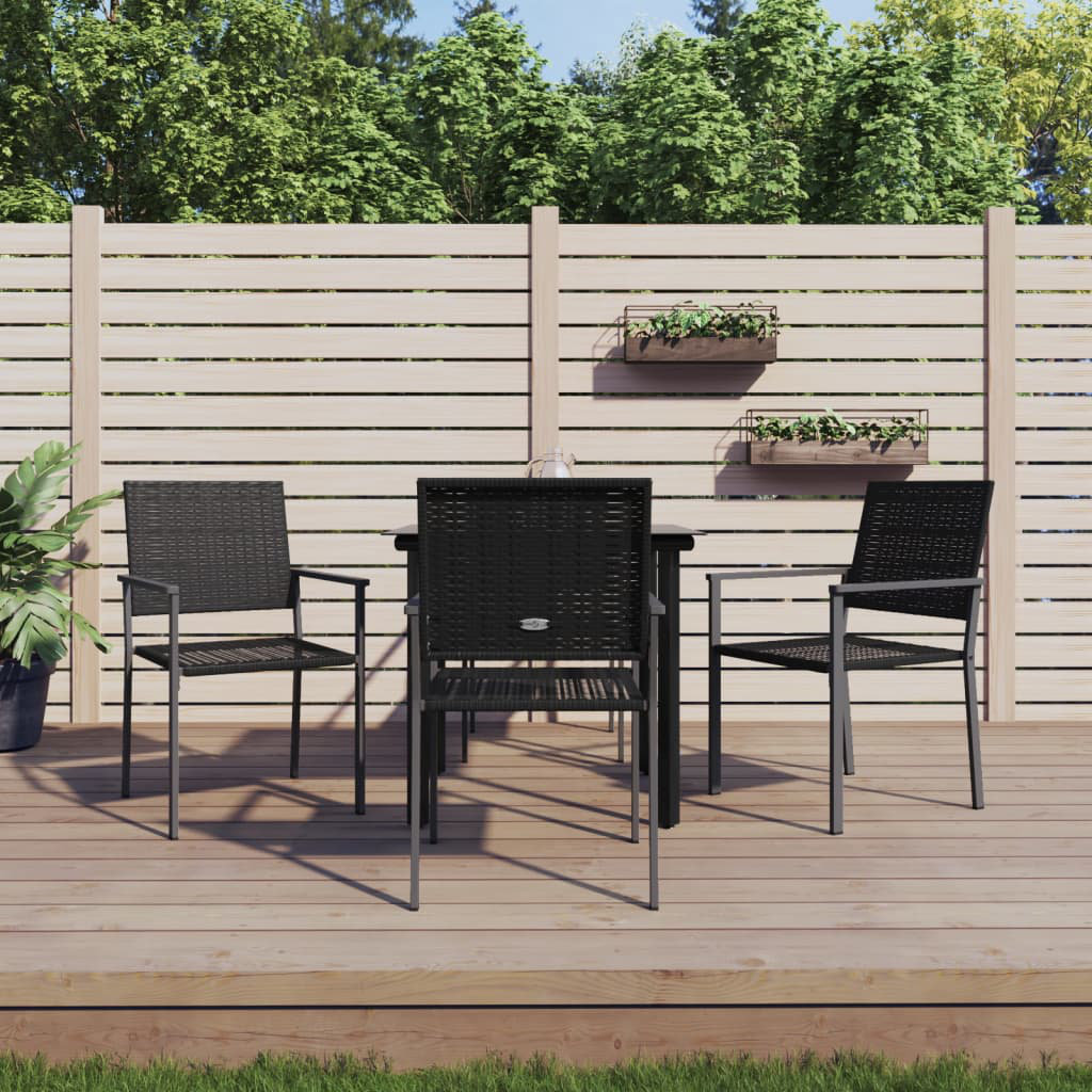 Callimont 4 - Person Wicker Patio Dining Set with Square Table