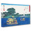 Riding In The Boats by Utagawa Hiroshige - Wrapped Canvas-55323227