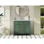 Meuble-lavabo moderne 36 po, lavabo en céramique, 2 portes, 4 tiroirs, charnières réglables, quincaillerie, armoires à glissières lisses 36 po, tiroirs de différentes tailles, assemblage facile