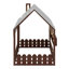 Lit Montessori House avec tente, clôture de sécurité et 3 tablettes de rangement-1667694856-1667694859