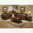 Coronado Faux Leather Ottoman