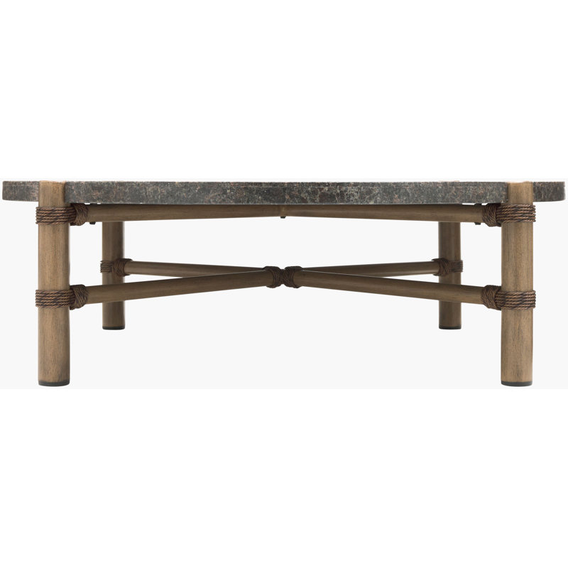 Porta Outdoor Table, 15" H x 50.4" W x 50.4" D