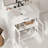 31 Inch Bathroom Vanity With Tempered Glass-1408170462