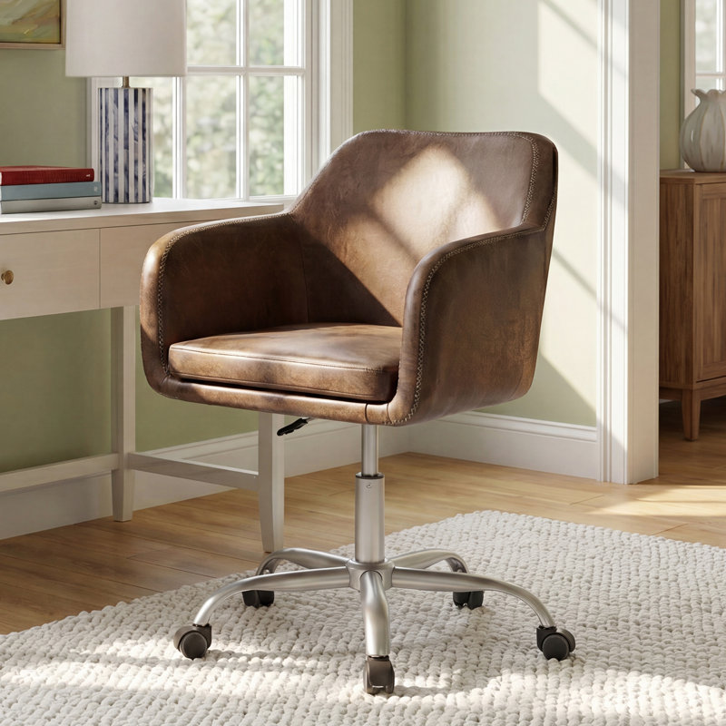 Birch Lane™ Salida Task Chair, Brown