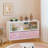 Kids Bookcase With Collapsible Fabric Drawers-1224021018