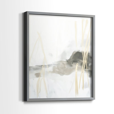 Série ABSTRACT DCCCLXIX - Impression encadrée de qualité supérieure - Prêt à être accroché - Aucun clou requis