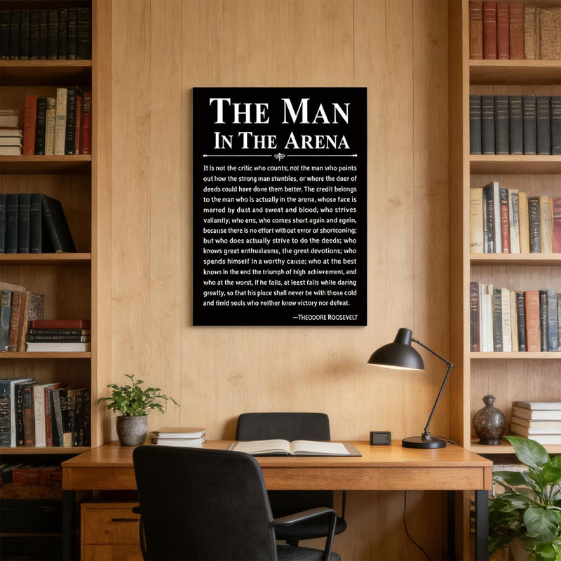 Wrapped Canvas Print, Black