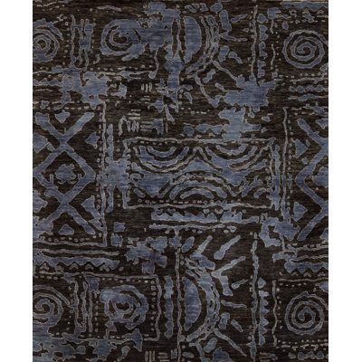 Africa Mozambique Wool Abstract Indoor Rug