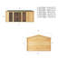 20ft x 10ft Home Office Studio With Side Shed UPVC Windows & Doors (44mm)-105863334