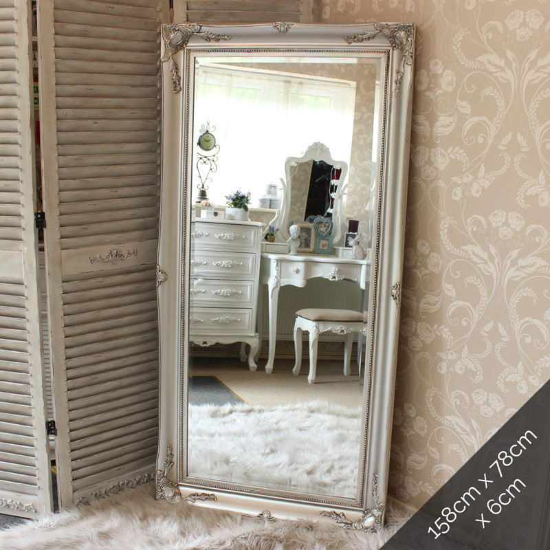 Cliveden Rectangle Mirror, Silver