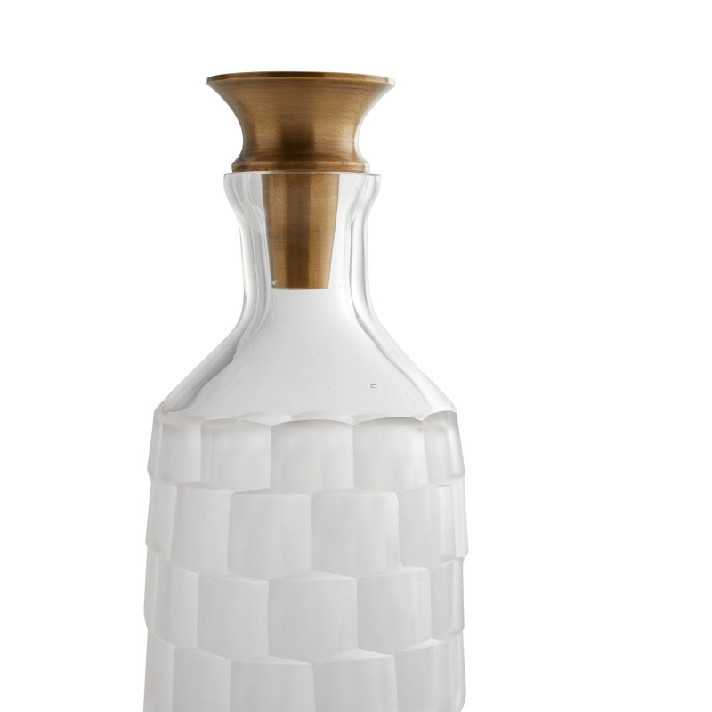 Macklin 3 - Piece Glass Whiskey Decanter Set