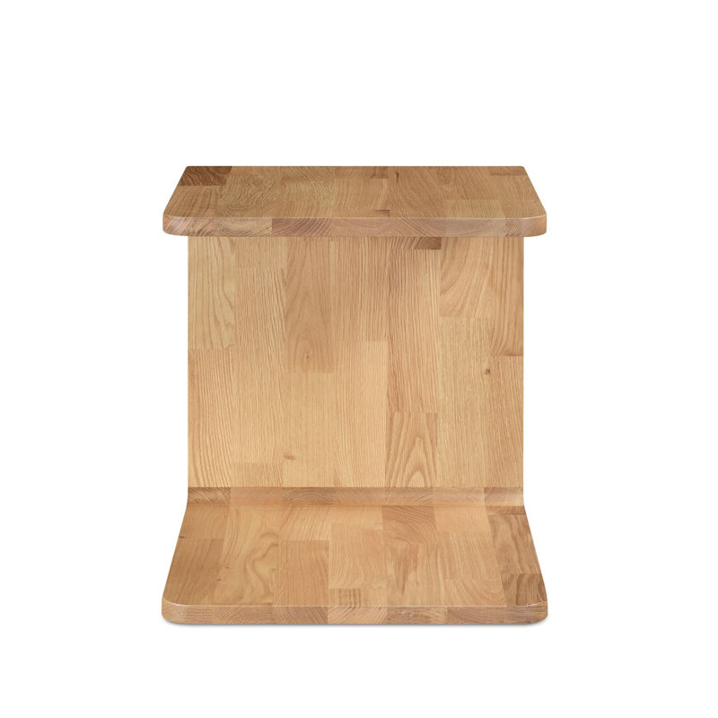 Carrie Side Table Walnut, Natural