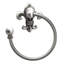 Charlemagne swing towel reeded ring leftin Gilded Mercury-1818897898