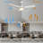 52'' Ceiling Fan with LED Lights