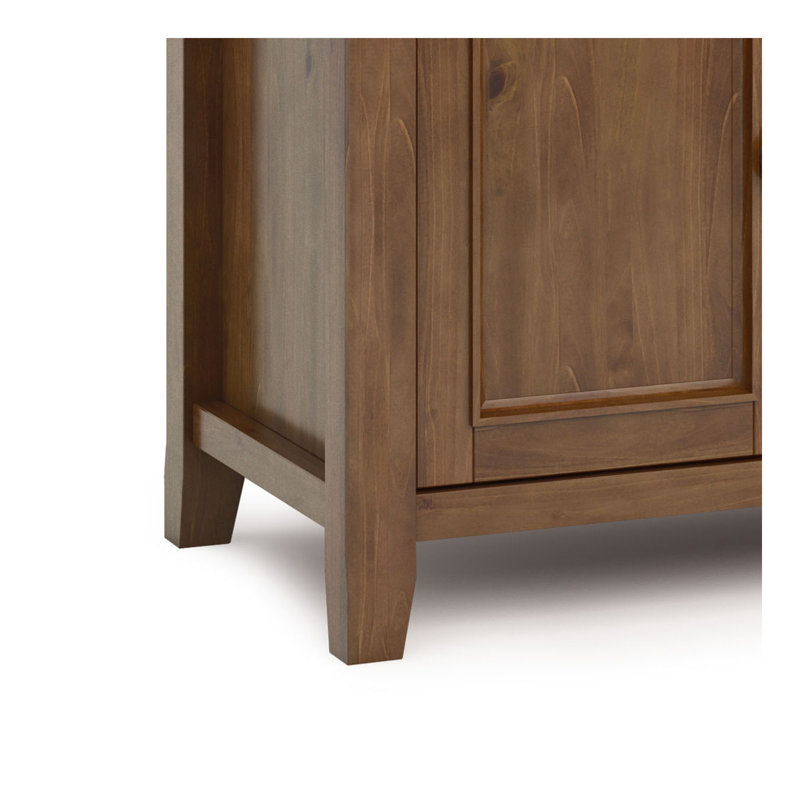 Meuble télé Amherst 54 po, Marron foncé