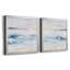 «Surf At Dawn», toile tendue avec châssis en I - prête à être accrochée-208869111-208869114-210328547