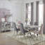 Ensemble de 2 chaises d'appoint rembourrées en velours