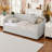 Twin Size Upholstered Daybed With Pop-Up Trundle USB Charging Plywood & MDF Frame-1693897390