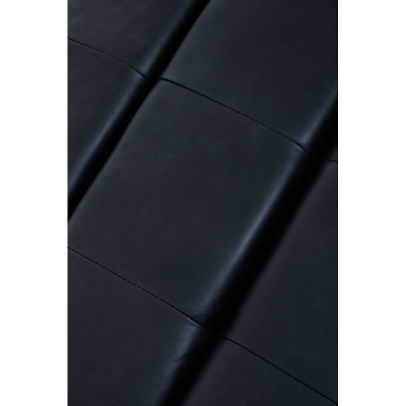 92cm Wide Genuine Leather Standard Ottoman