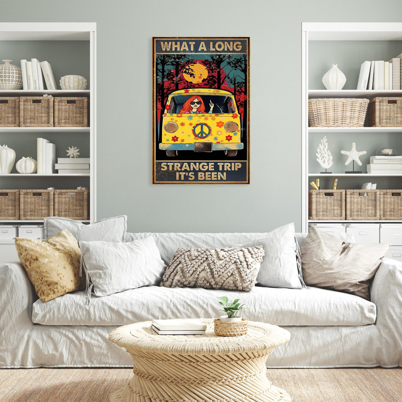 What A Long Strange Trip Its Been Album - 1 Piece Rectangle Graphic Art Print On Wrapped Canvas - Wrapped Canvas Graphic Art