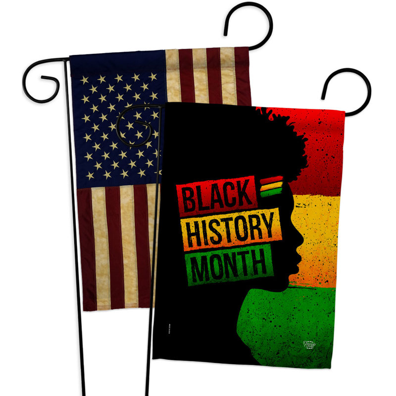 Double Sided 18.5 in. H x 13 in. W Polyester Garden flag