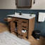 Meuble-lavabo blanc 48 po X P 22 po , Avec l 34 po Miroir-117984718