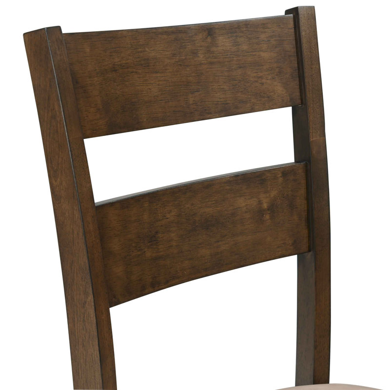 Ensemble de table de salle à manger à hauteur de comptoir extensible Horizon avec chaises rembourrées (7 pièces)