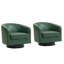 72Cm Wide Swivel Barrel Chair-1614842812