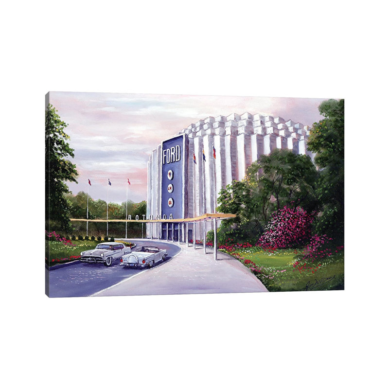 Rotunda 1 Piece Wrapped Canvas Painting, 66.04 cm H x 45.72 cm W x 3.175 cm D