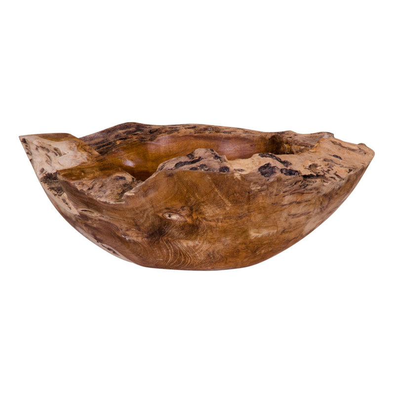 Jaylan Wood Decorative Bowl
